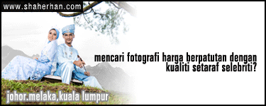 Shah Erhan - Photographer Perkahwinan