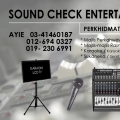 Sound Check Entertainment