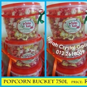 Hijrah Crystal Gula Kapas & Popcorn