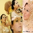 Pelamin, make-up, make up