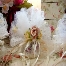 Gaun Flower Girls dan accessories seperti headbands, wrist corsage dan flower ball