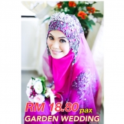 Garden Wedding, Laman Pengantin, Pelamin, kanopi, canopy, cameraman, andaman , kad kahwin , katering , wedding planner 