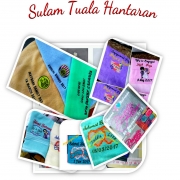 sulaman tuala hantaran, tuala hantaran, sulam tuala, sulaman tuala