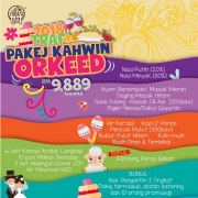 Pakej Kahwin Orkeed Rm9889 (1000pax)