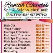 Rumah Chantek Spa & Salon Muslimah