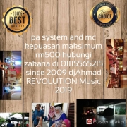 Pa Sistem Dj Emcee Pembaca Doa Karaoke Rm400 - Rm500