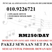 Sewaan Pa Sistem Karaoke Puncak Alam