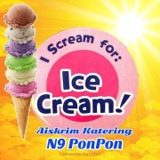 Aiskrim Katering N9 Ponpon