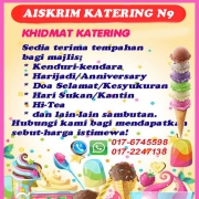 Aiskrim Katering N9 Ponpon