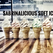 Sabrinalicious Soft Ice Cream Manjung