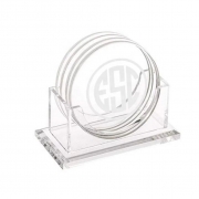 Clear Acrylic Coasters