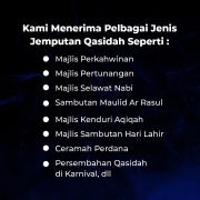 Persembahan Qasidah Untuk Pelbagai Majlis