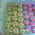 Warna Warni Apam Polkadot