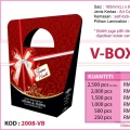 Kotak Cenderahati (v-box)..cantik Dan Murah