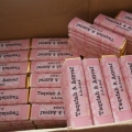 Personalised Mineral Water,canister,choc Bar Dll