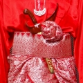 Baju Pengantin Merah Sedondon Sepasang Rm399 Untuk Disewa