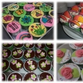 Moist Chocolate Cake, Cup Cake, Apam Pokadot, Brownies Cookies, Kudapan Conflakes Dan Kacang Sira Pe