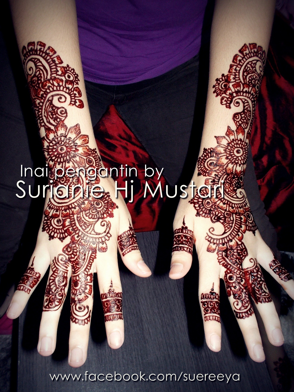 Professional Henna  Artist Surianie Andaman Dan Solekan 