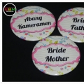Button Badge Kahwin Murah