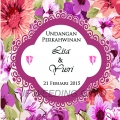 Jf Wedding Card