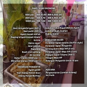 Pakej Katering Lengkap Bajet & Eksklusif