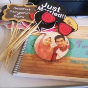 Guest Book & Wedding Photo Props
