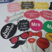 Guest Book & Wedding Photo Props
