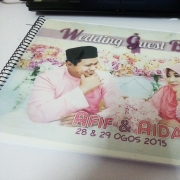 Guest Book & Wedding Photo Props