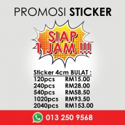 Sticker Murah