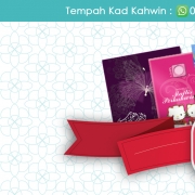 Kad Kahwin Cap Meow