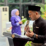 Emcee Ridhwan Salimi